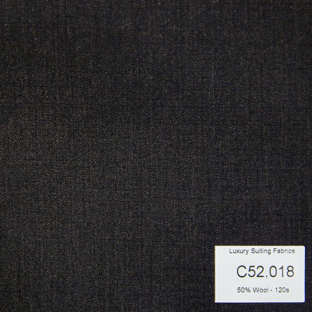 [ Call ] C52.018 Kevinlli V3 - Vải Suit 50% Wool - Nâu Đỏ Trơn